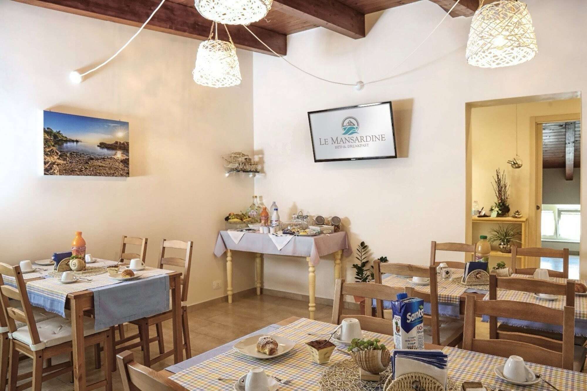 Le Mansardine Acomodação com café da manhã Vasto Exterior foto